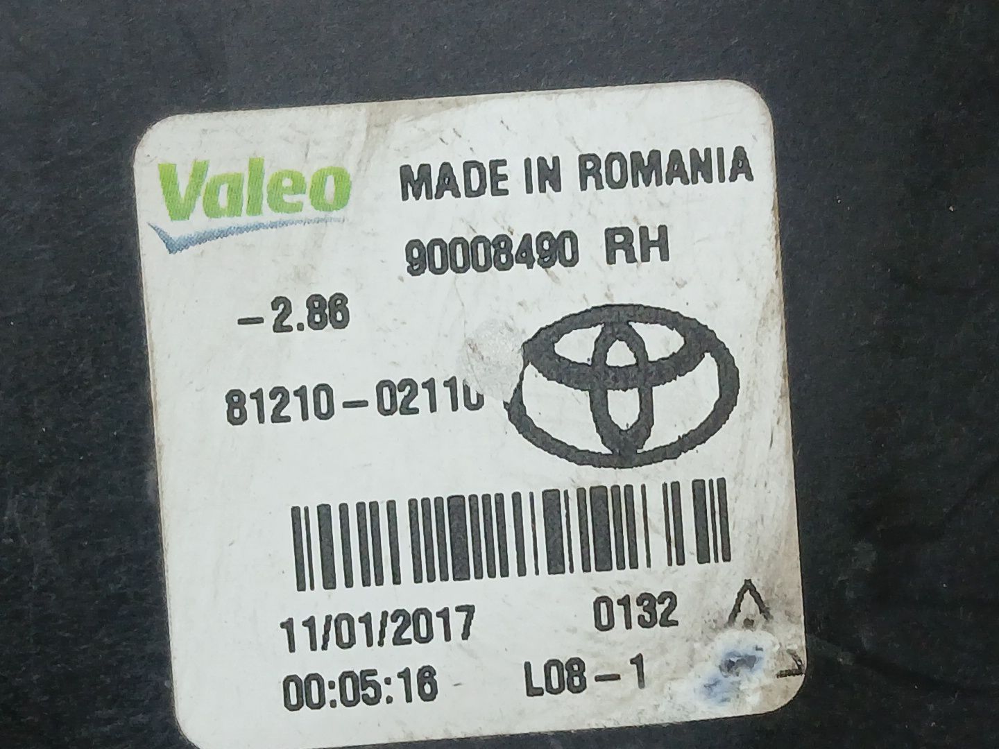 Faro Antiniebla Derecho para Toyota Auris