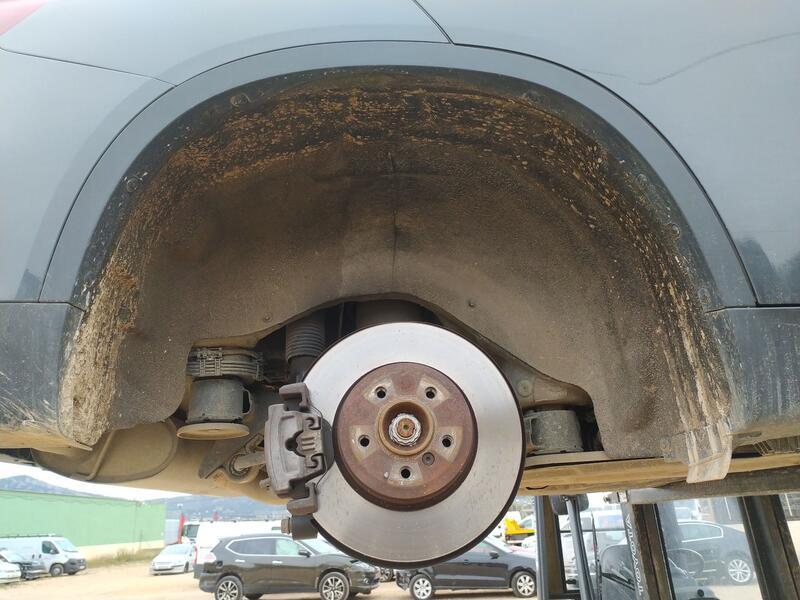Plastico Pase Rueda Tras. Dch. para Bmw X5 (F15)