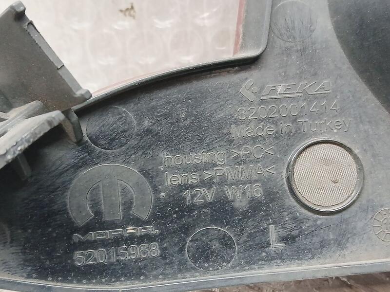Piloto Trasero Izquierdo Paragolpes para Fiat Tipo Ii (357) Fam