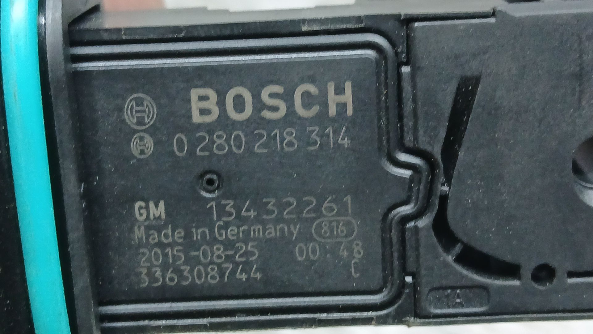 Caudalimetro para Opel Astra K (B16)