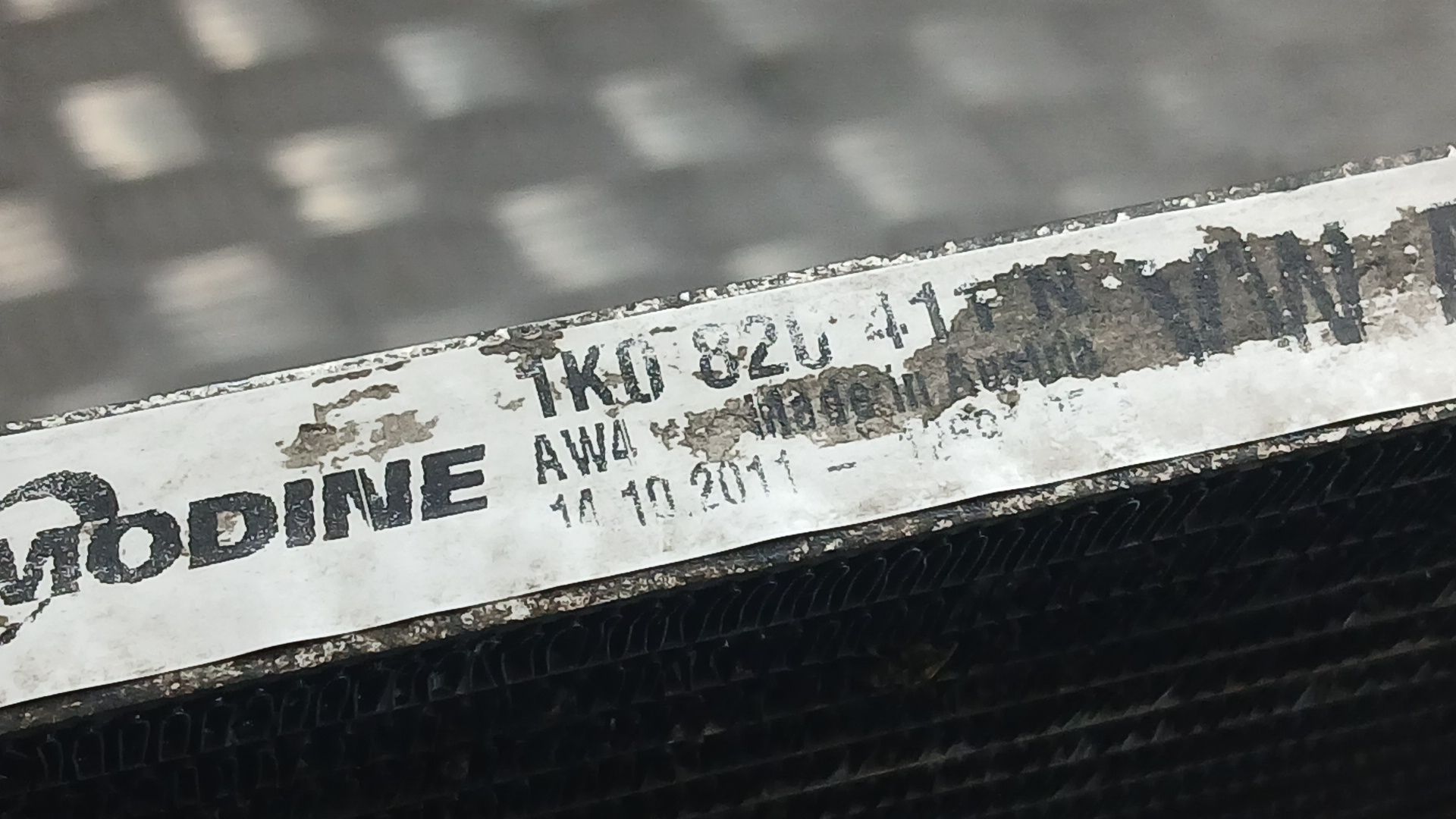 Condensador / Radiador Aire Acondicionado para Volkswagen Golf Vi (5K1)
