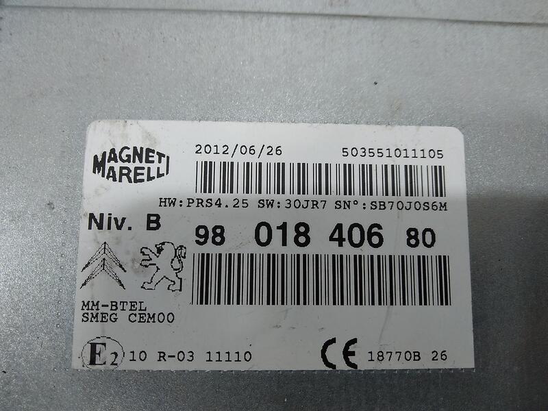 Sistema Audio / Radio para Peugeot 208