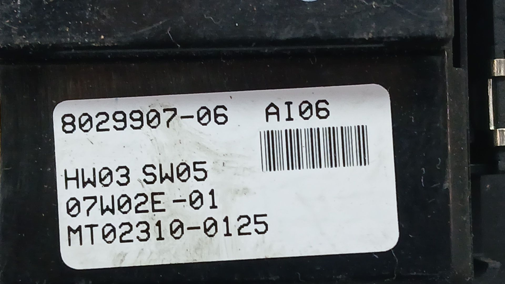 Mando Elevalunas Delantero Izquierdo para Bmw 6 (E63)