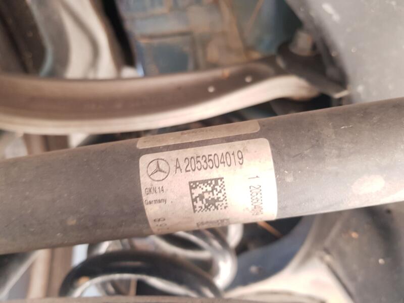Transmision Trasera Derecha para Mercedes-Benz Clase C T-Model (S205)