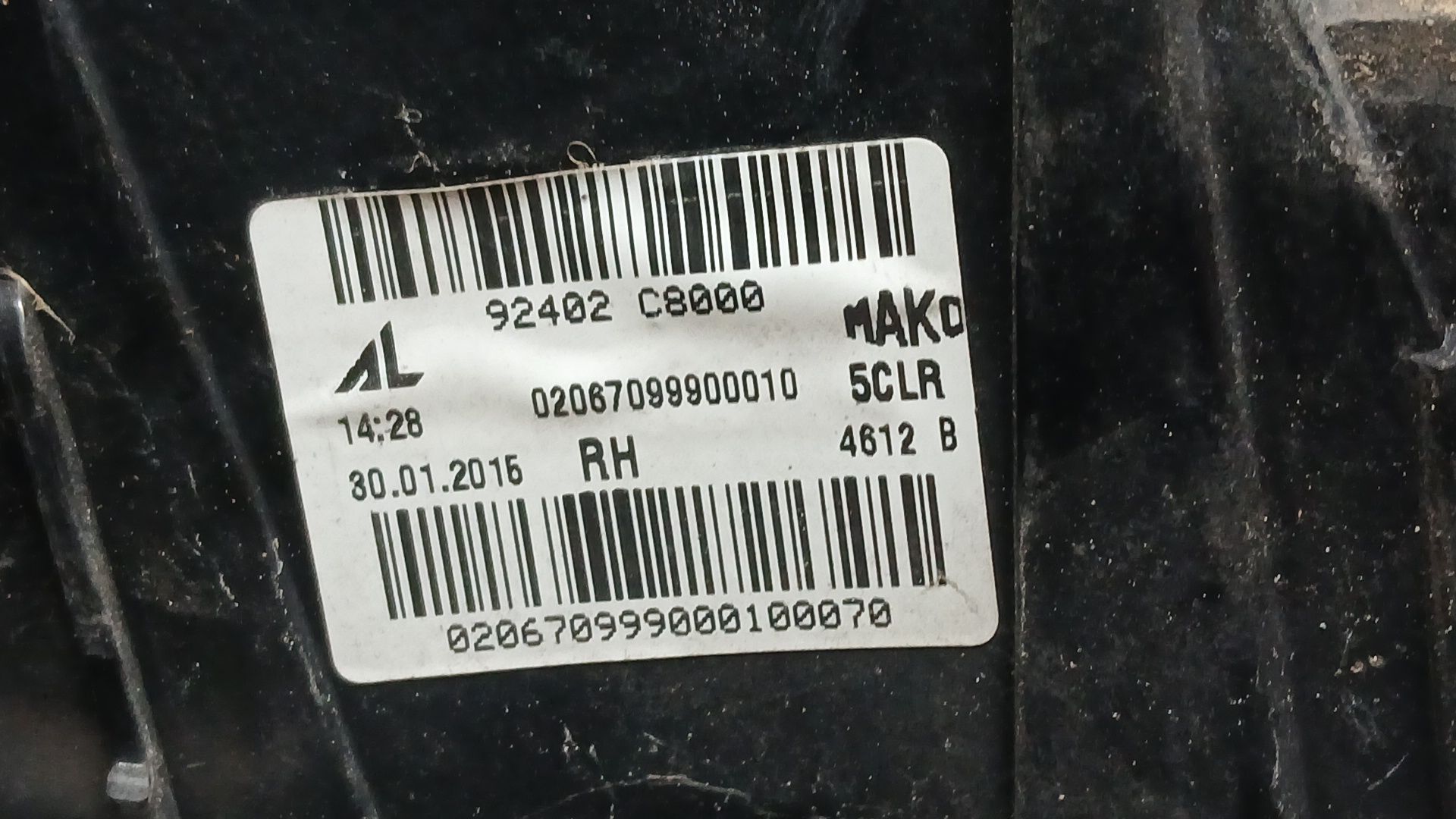 Piloto Trasero Derecho Exterior para Hyundai I20 Ii (Gb, Ib)