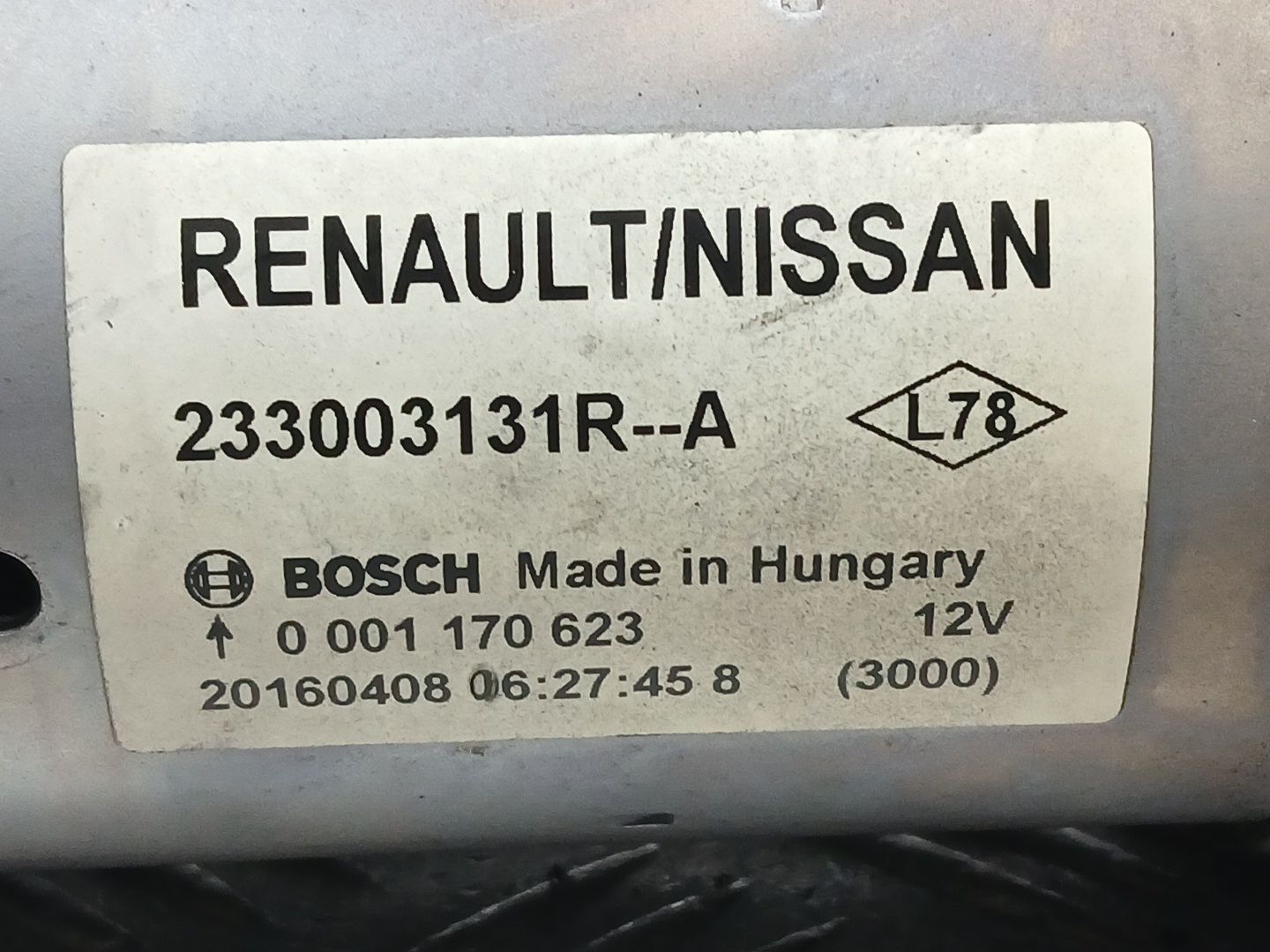 Motor Arranque para Nissan X-Trail Iii (T32_, T32R, T32Rr)
