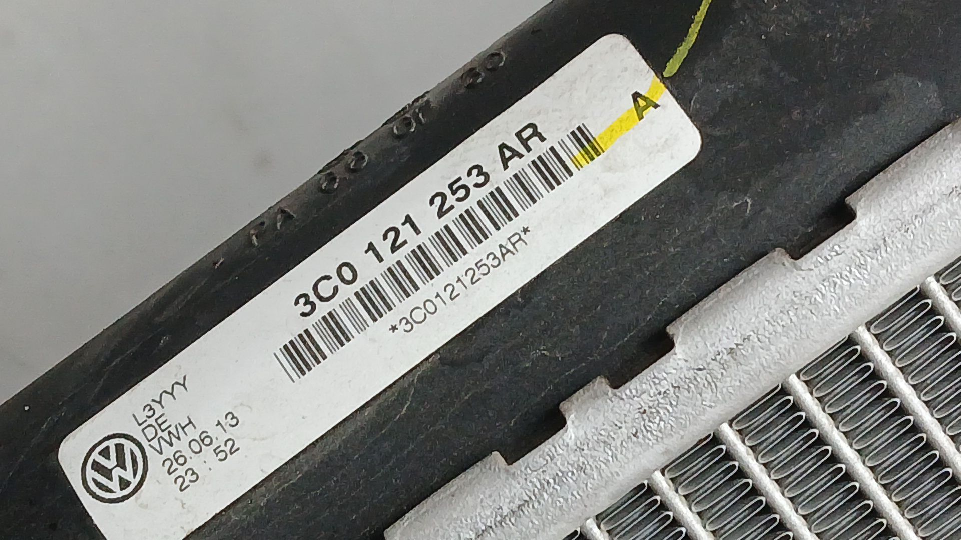 Radiador Agua para Volkswagen Passat B7 (362)