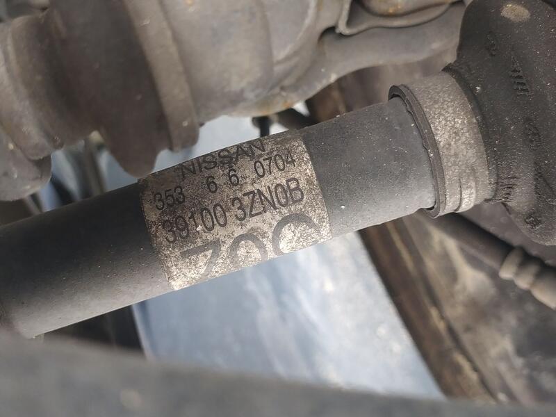 Transmision Delantera Derecha para Nissan Pulsar Hatchback (C13)