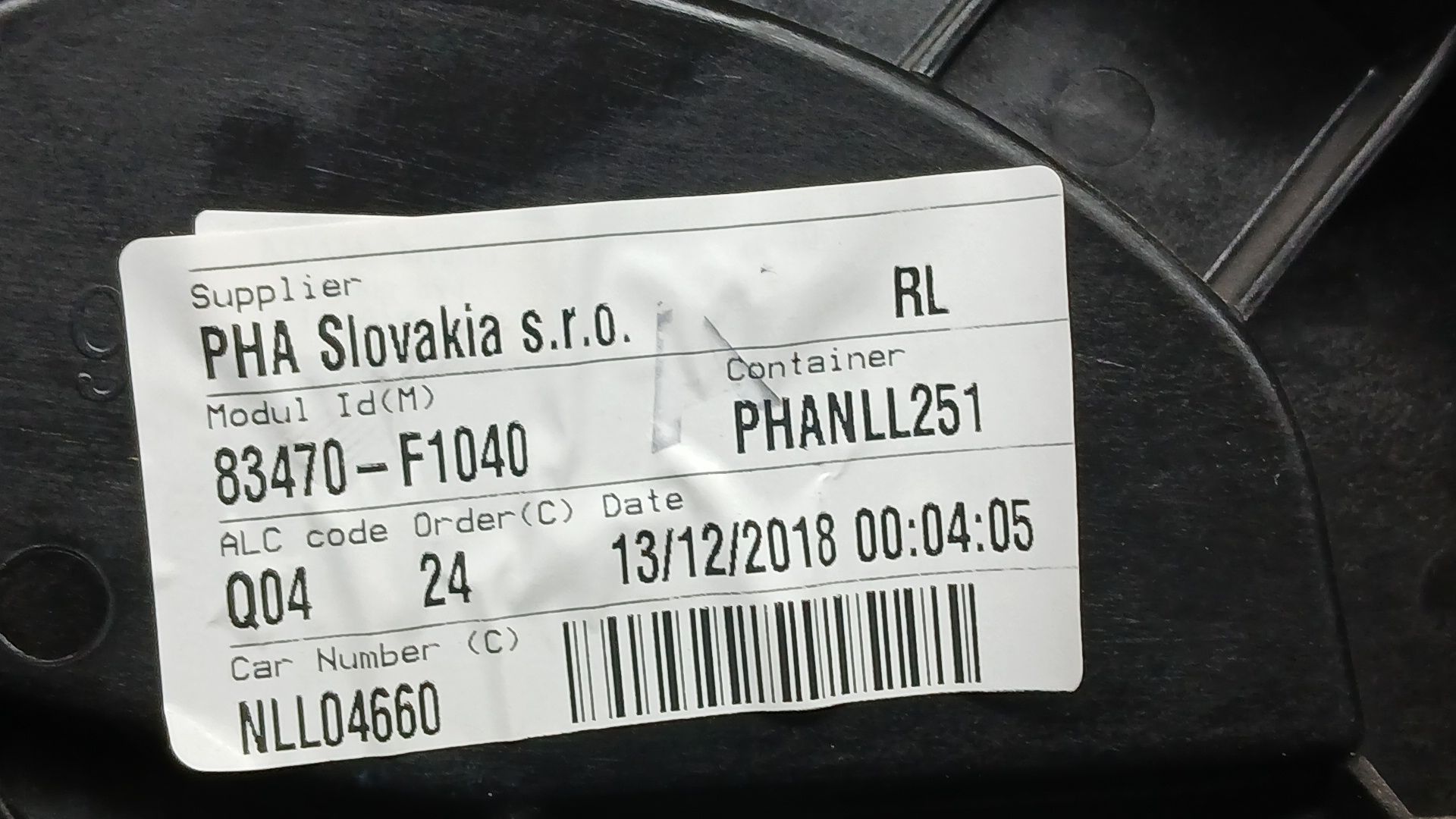 Elevalunas Trasero Izquierdo para Kia Sportage Iv (Ql, Qle)