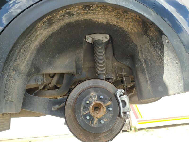 Plastico Pase Rueda Tras. Izq. para Kia Sportage Iv (Ql, Qle)