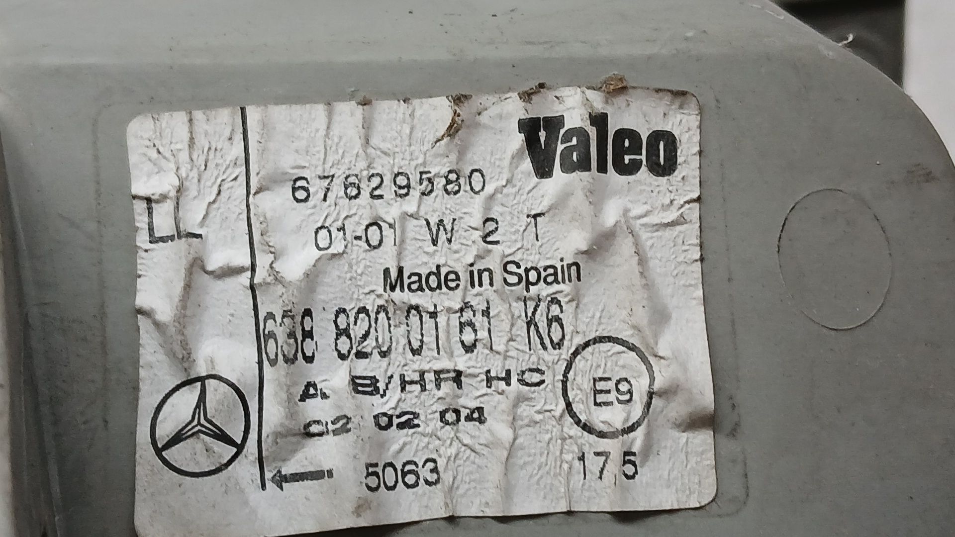 Faro Derecho para Mercedes-Benz Vito Autobús (W638)