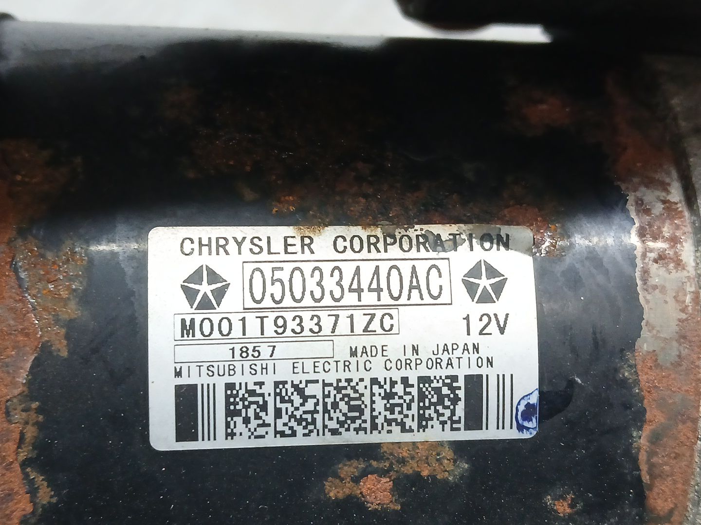 Motor Arranque para Dodge Avenger