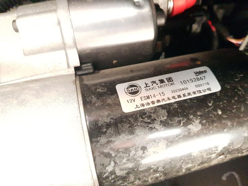 Motor Arranque para Mg Mg Zs Suv