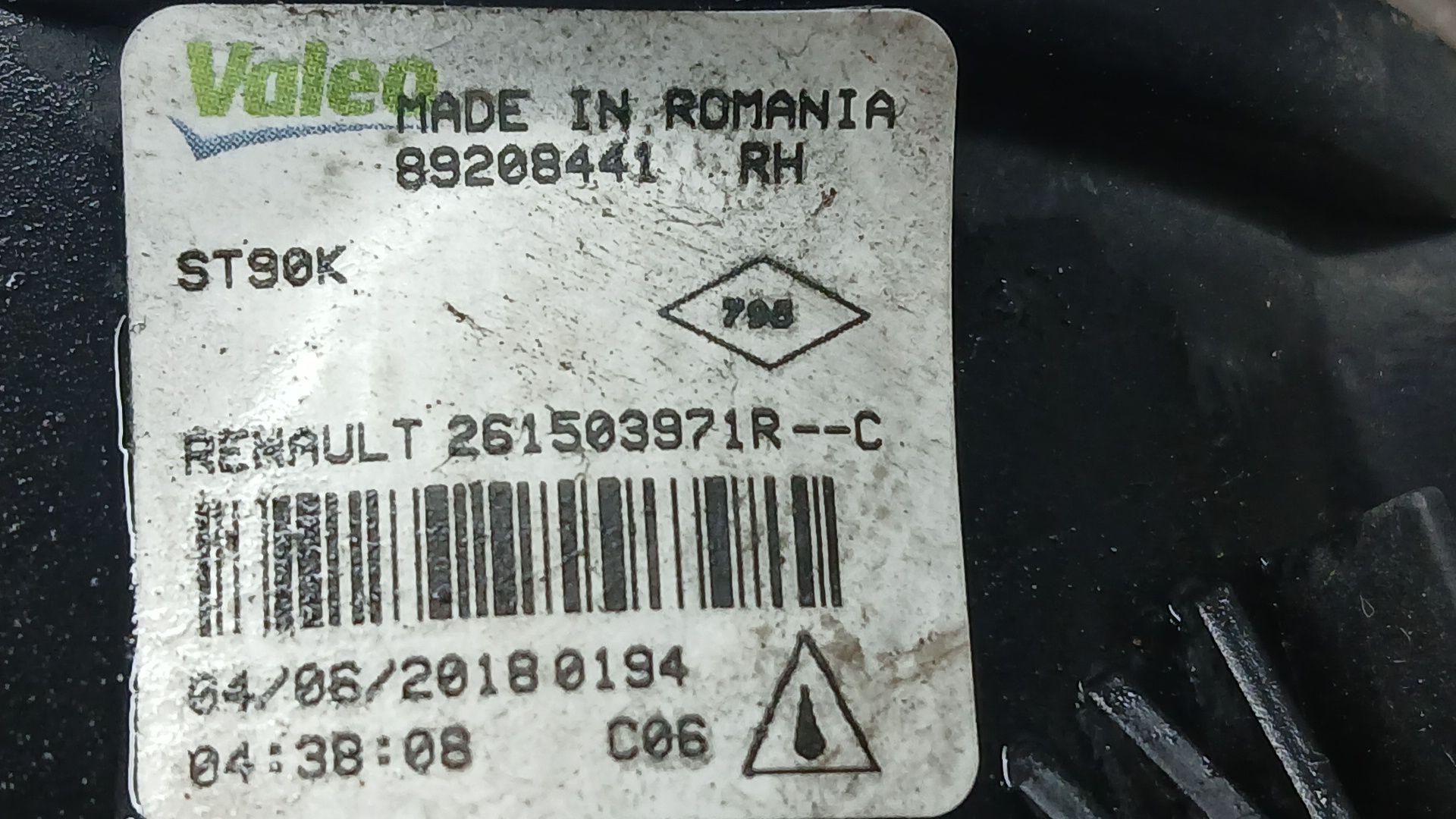 Faro Antiniebla Derecho para Renault Grand Scénic Iv (R9_)
