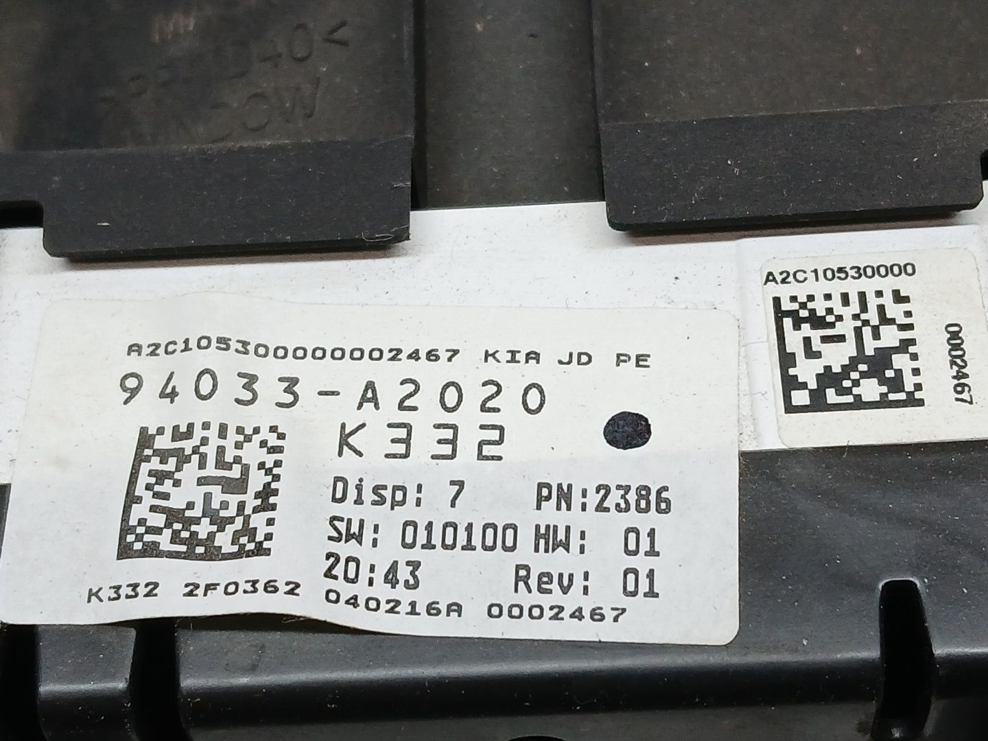 Cuadro Instrumentos para Kia Cee'd (Jd)