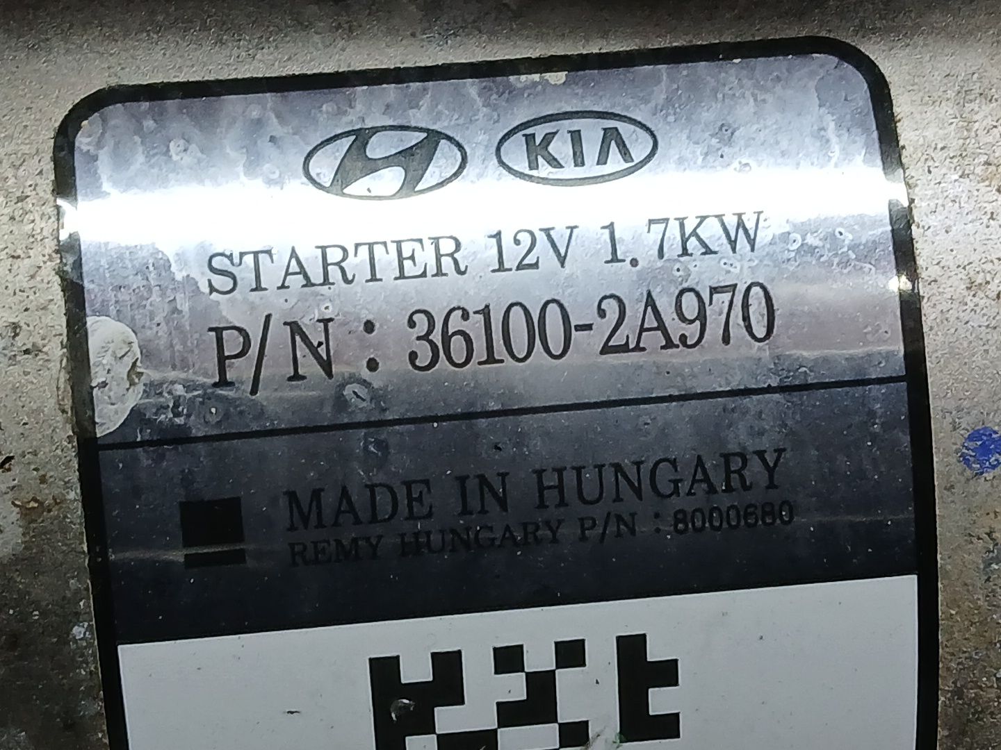 Motor Arranque para Kia Cee'd (Jd)