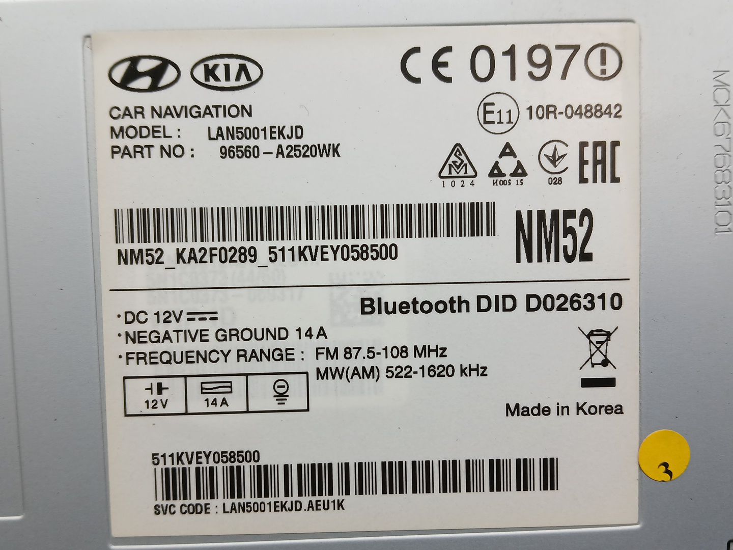 Sistema Navegacion Gps para Kia Cee'd (Jd)