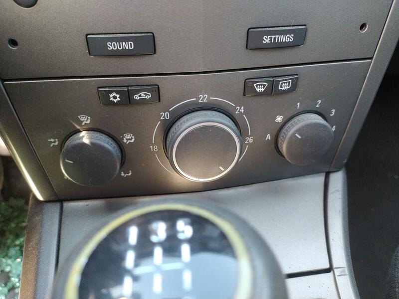 Mando Calefaccion / Aire Acondicionado para Opel Astra H (A04)