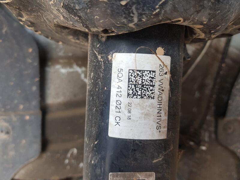 Amortiguador Delantero Izquierdo para Volkswagen Touran (5T1)