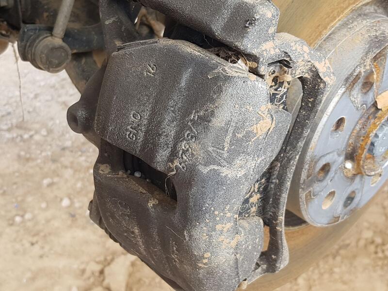 Pinza Freno Delantera Izquierda para Volkswagen Touran (5T1)