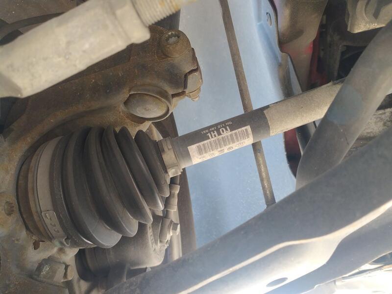 Transmision Delantera Izquierda para Seat Leon (1P1)