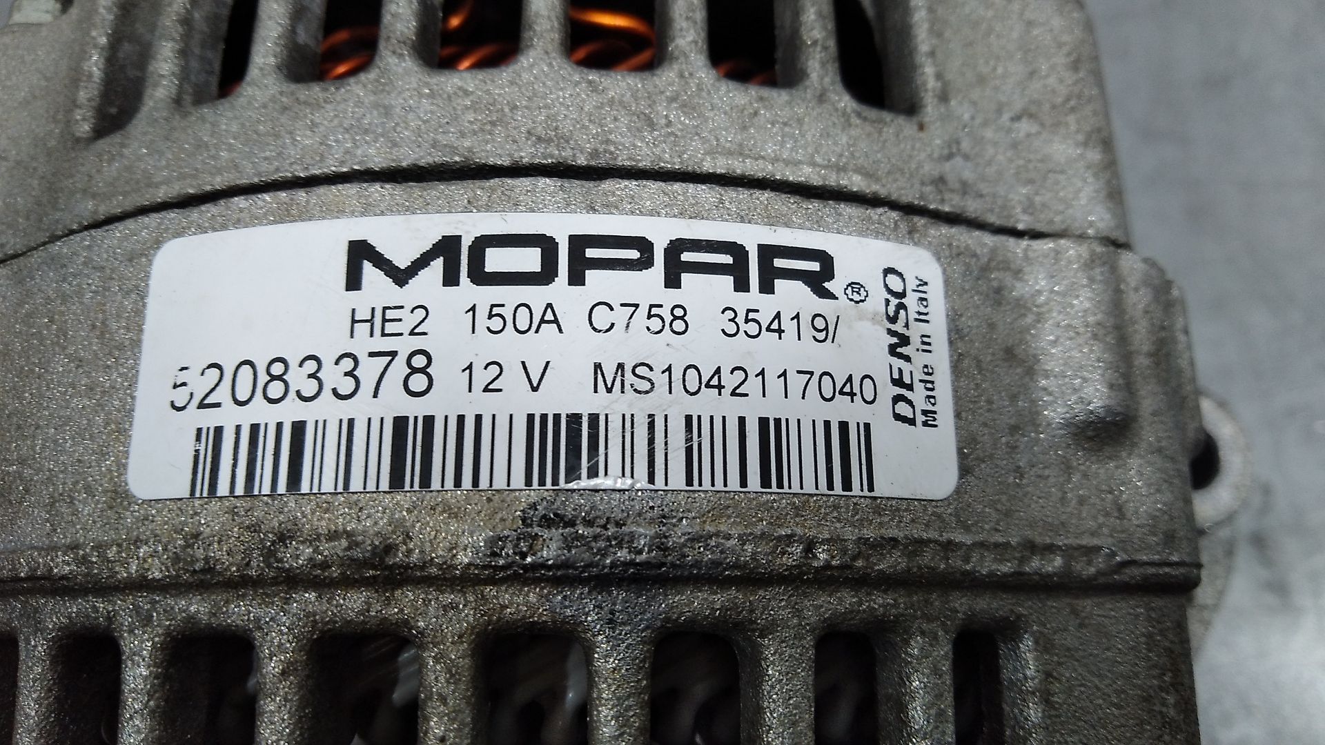 Alternador para Fiat Doblo Cargo (263_)