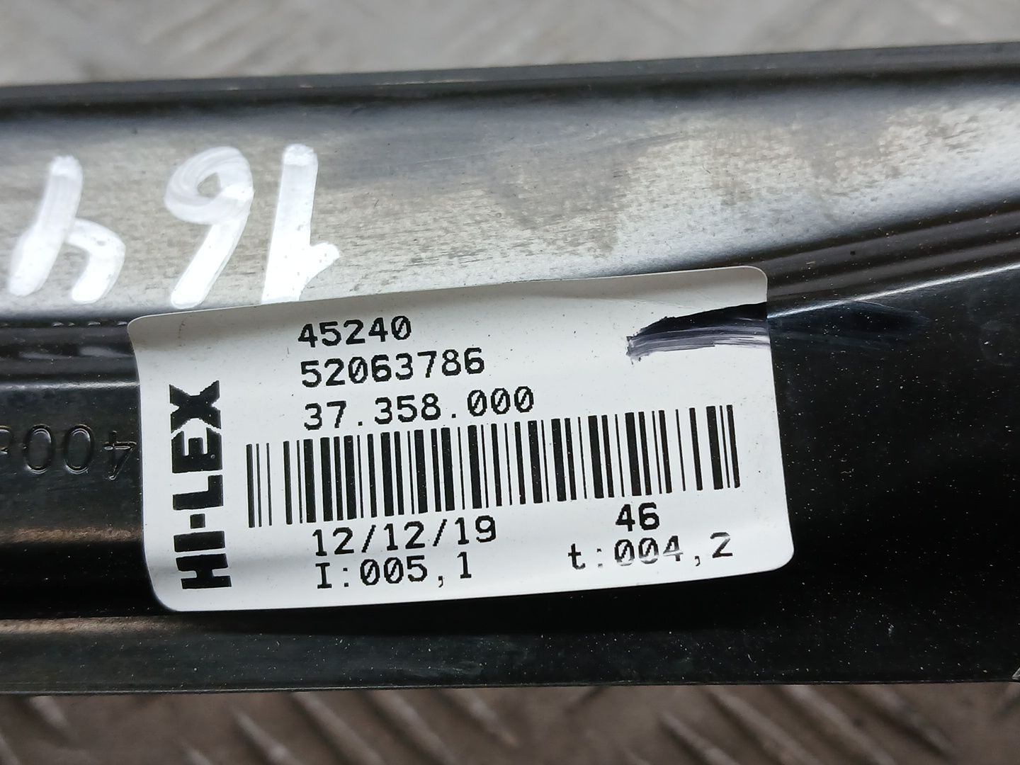 Elevalunas Delantero Izquierdo para Fiat Doblo Cargo (263_)