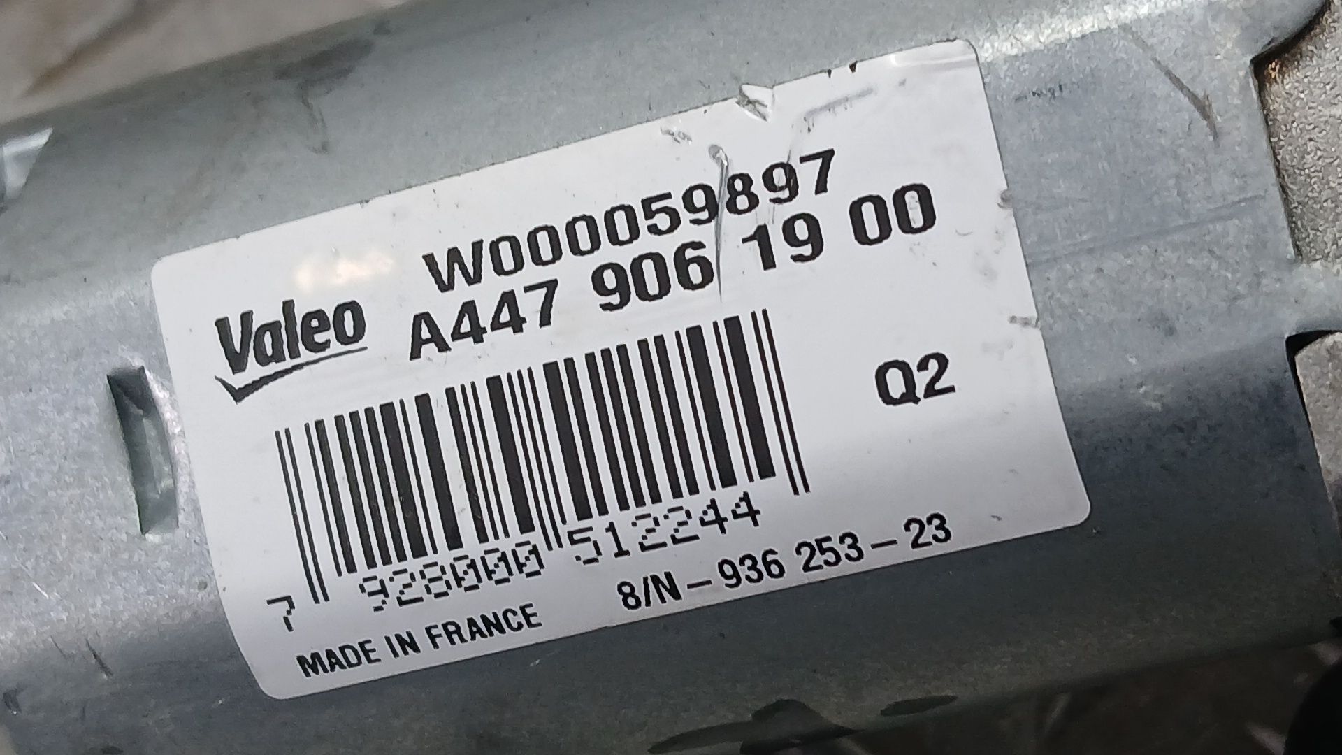 Motor Limpia Trasero para Mercedes-Benz Vito Tourer (W447)