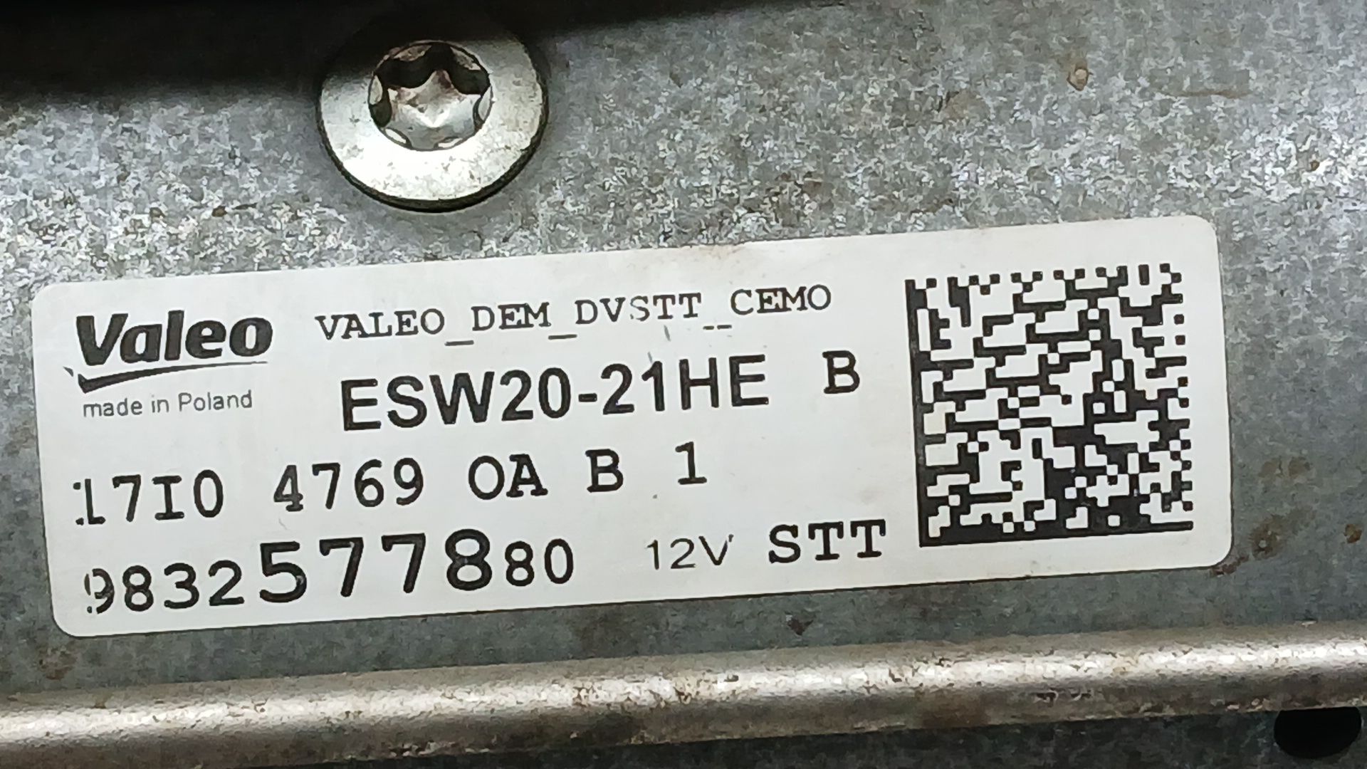 Motor Arranque para Peugeot 308 Ii (Lb_, Lp_, Lw_, Lh_, L3_)
