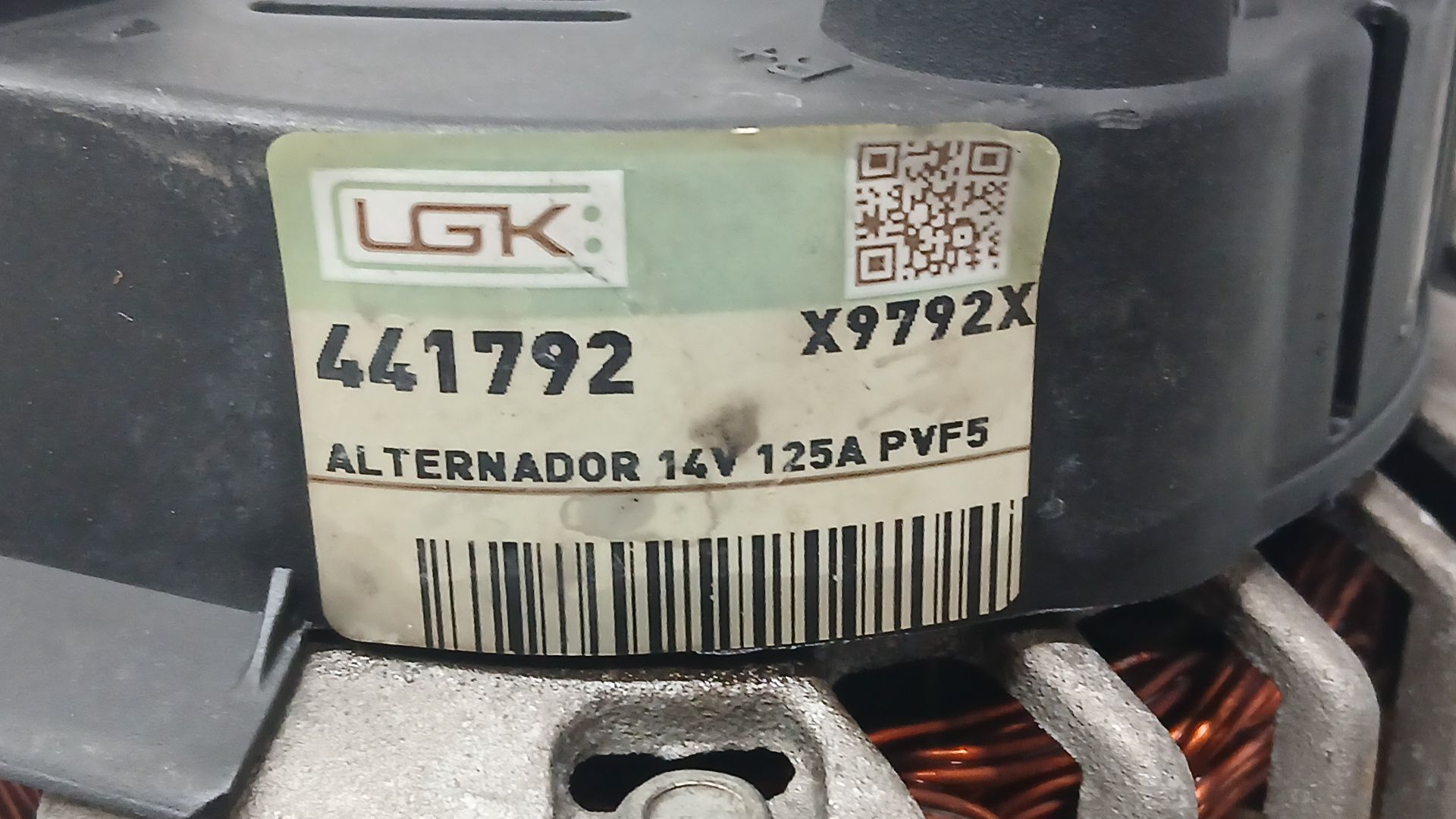 Alternador para Renault Trafic Ii Furgoneta (Fl)