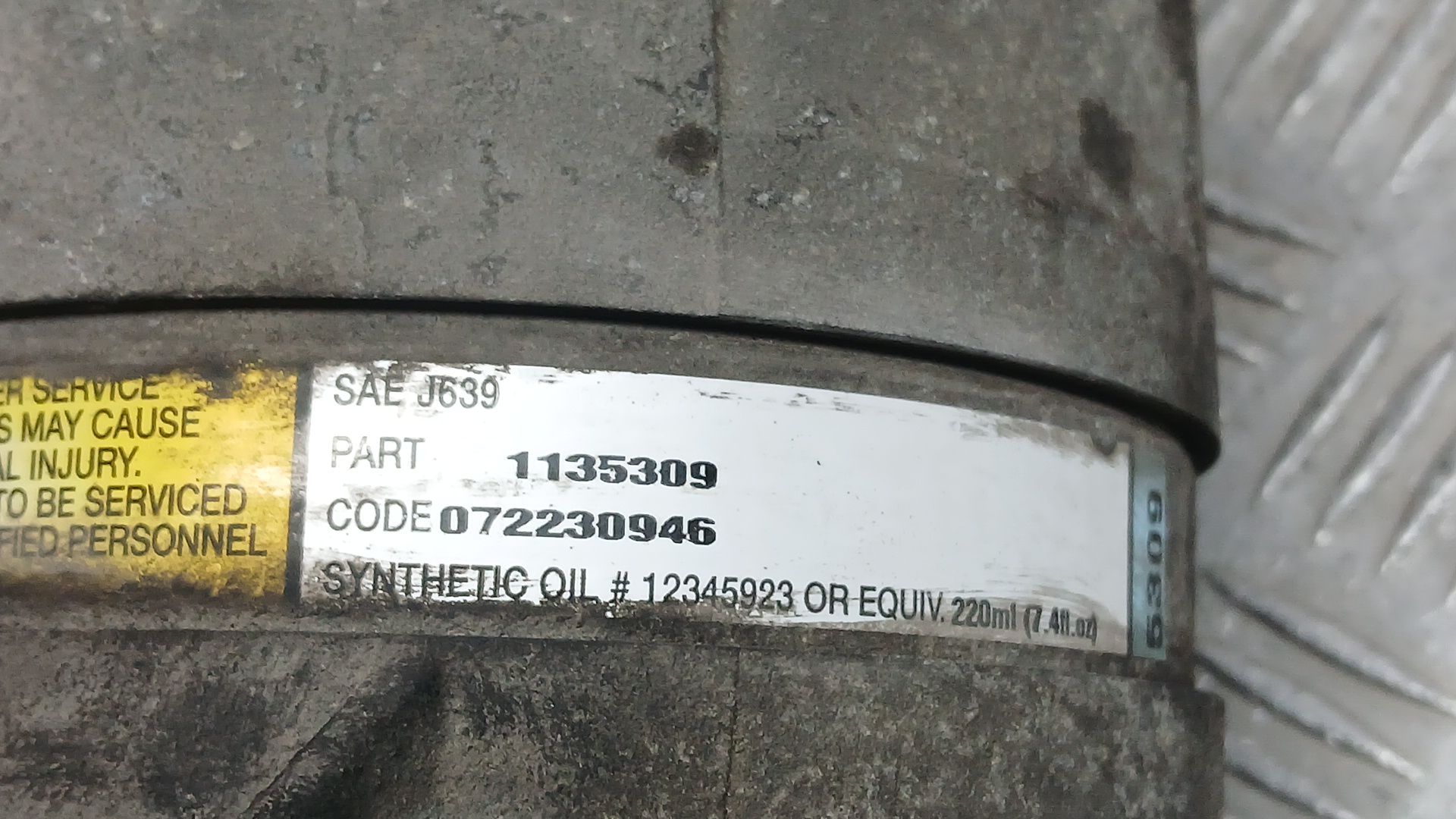 Compresor Aire Acondicionado para Renault Trafic Ii Furgoneta (Fl)