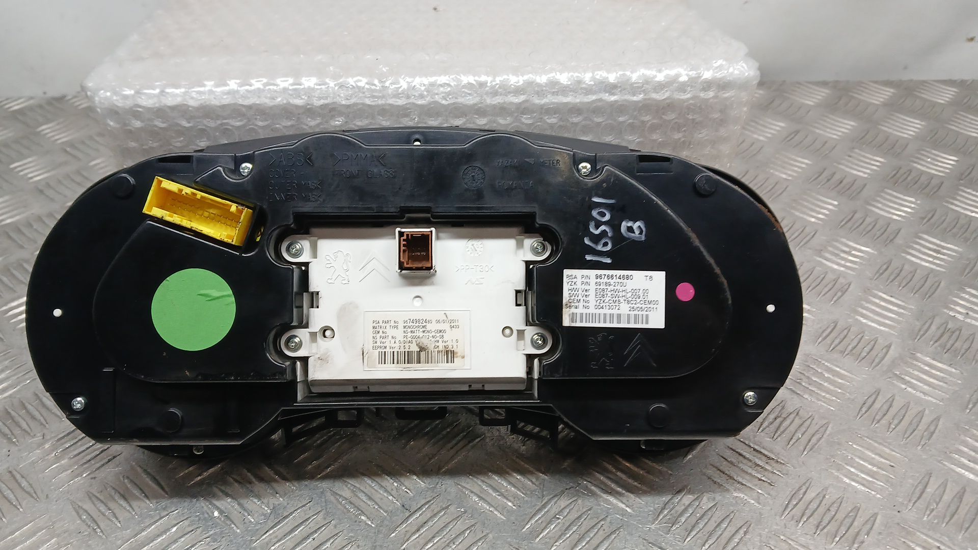 Cuadro Instrumentos para Peugeot 5008 (0U_, 0E_)
