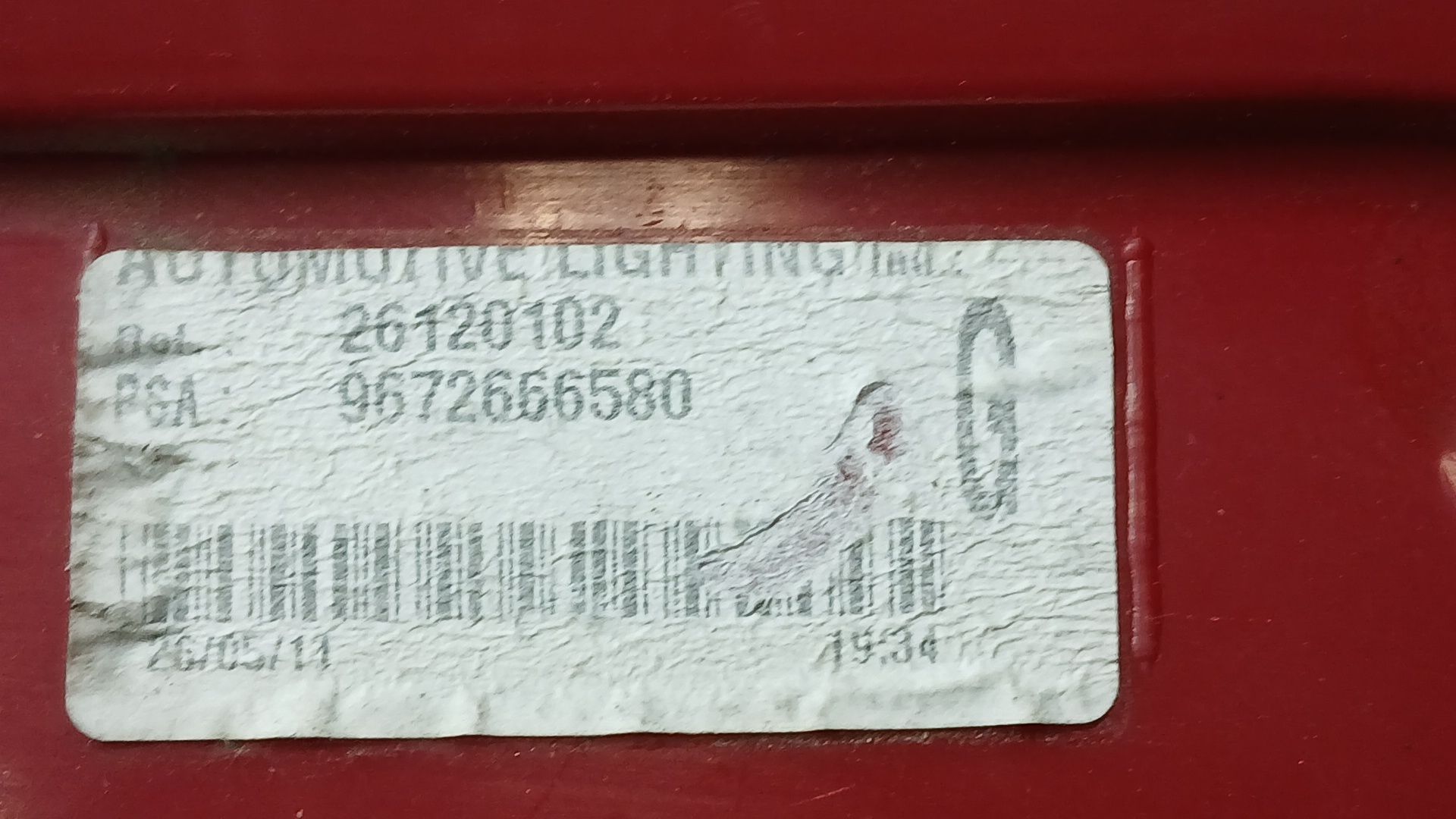 Piloto Trasero Izquierdo para Peugeot 5008 (0U_, 0E_)