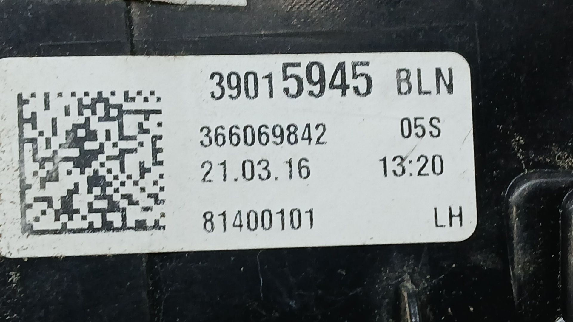 Piloto Trasero Izquierdo Exterior para Opel Astra K (B16)