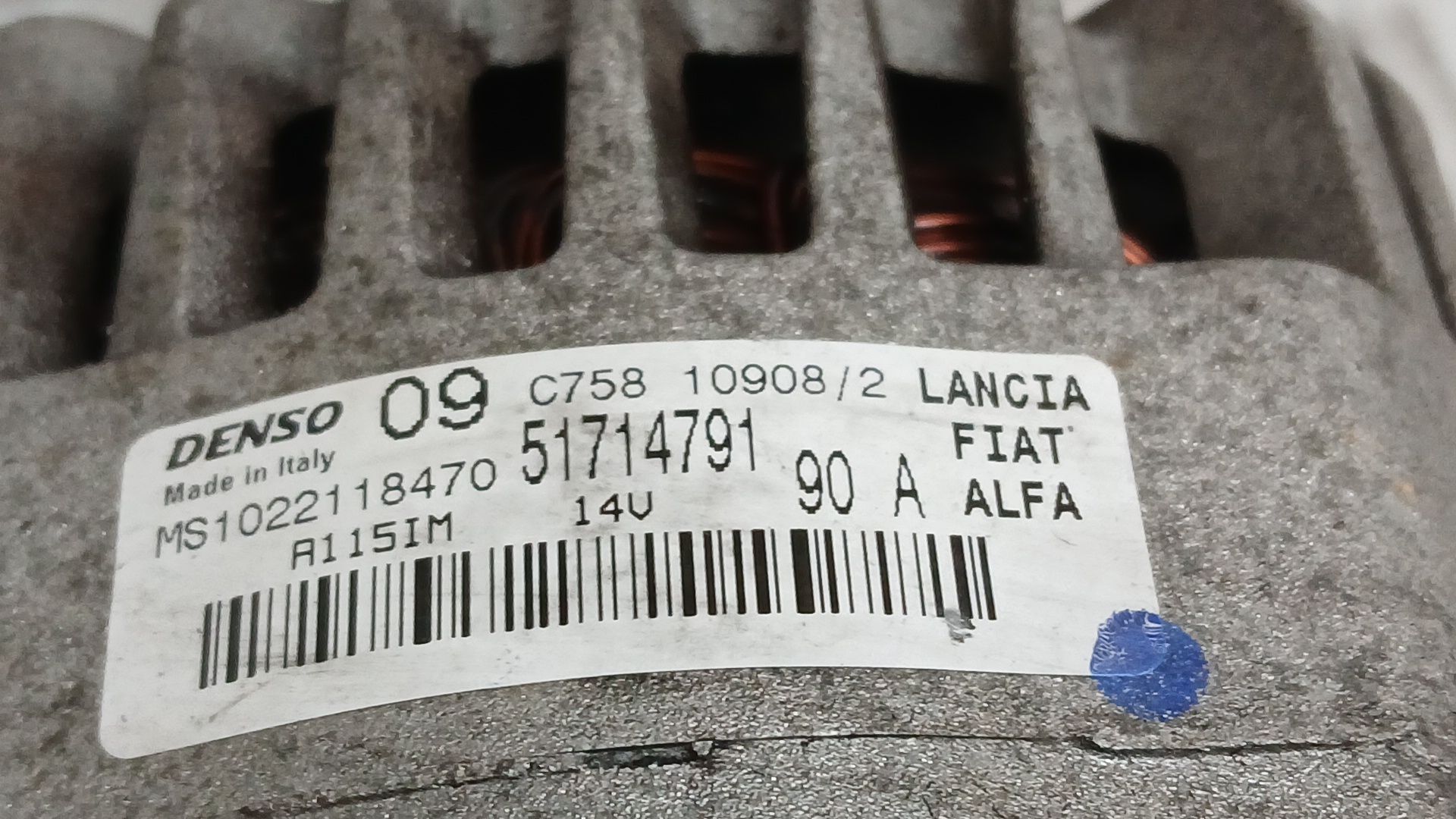 Alternador para Fiat 500 (312_)
