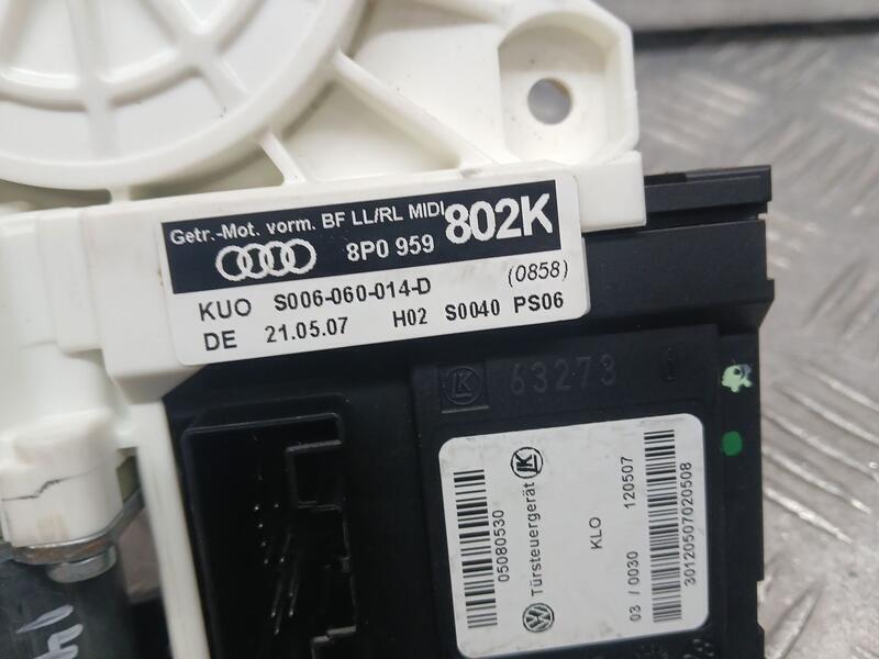 Motor Elevalunas Delantero Derecho para Audi A3 Sportback (8P)