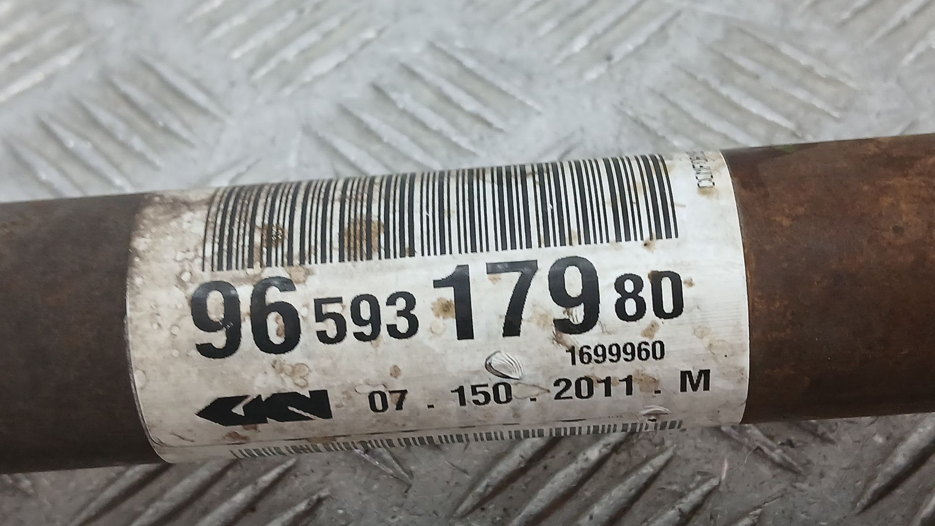Transmision Delantera Derecha para Peugeot 207/207+ (Wa_, Wc_)