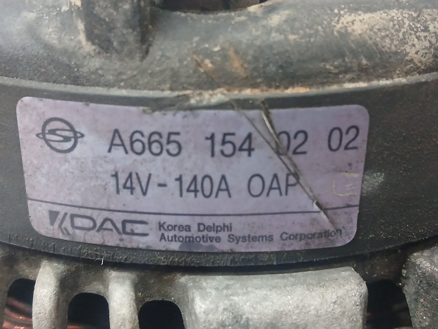 Alternador para Ssangyong Kyron