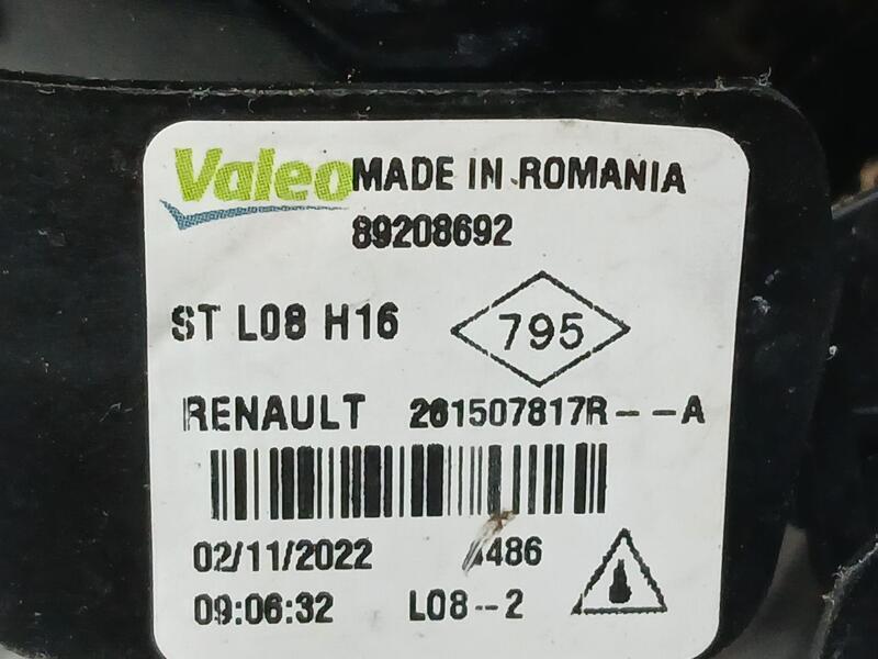 Faro Antiniebla Derecho para Renault Express Furgoneta/Monovolumen