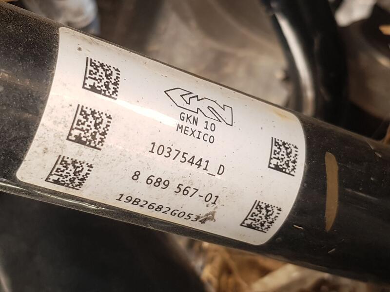 Transmision Trasera Izquierda para Bmw X4 (G02, F98)