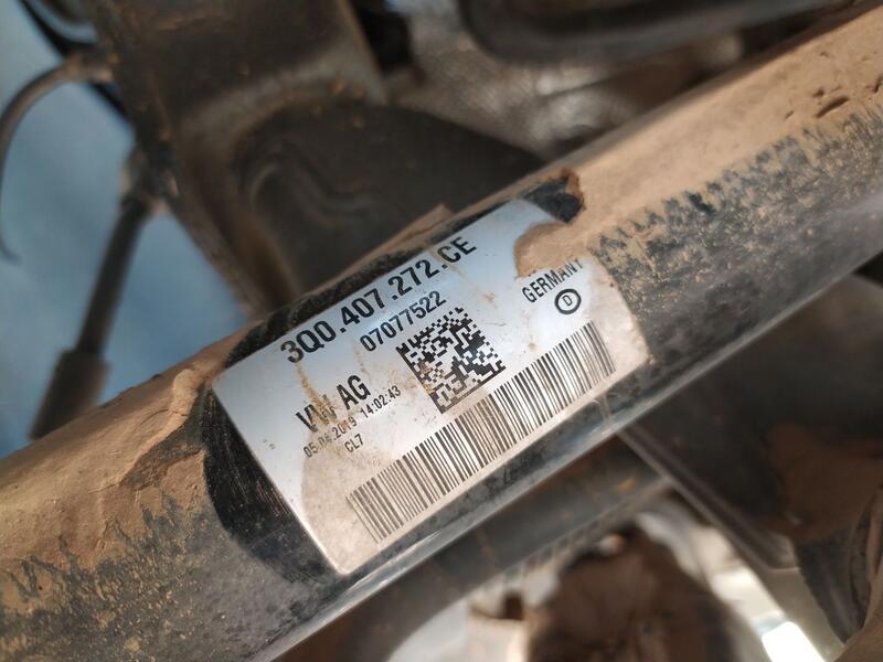 Transmision Delantera Derecha para Volkswagen Arteon (3H7, 3H8)