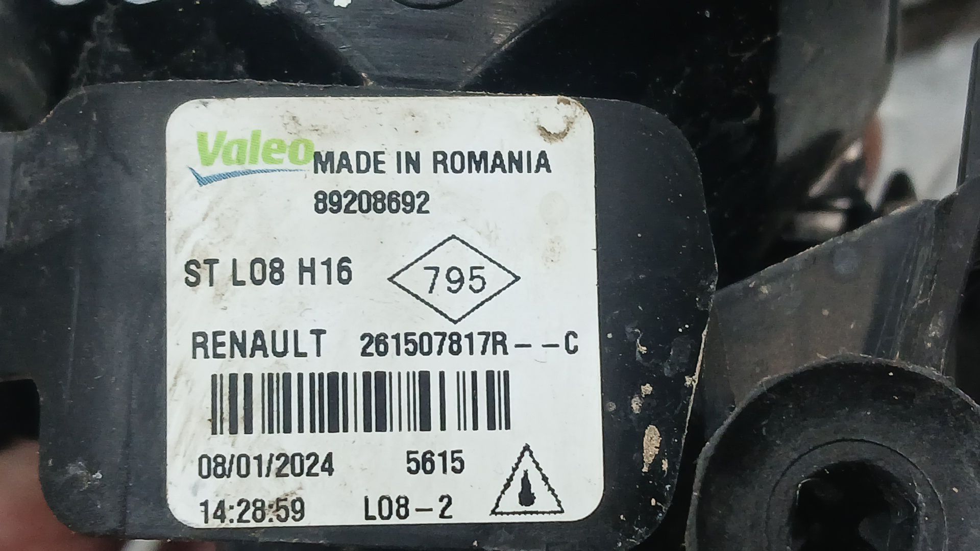 Faro Antiniebla Derecho para Renault Express Furgoneta/Monovolumen