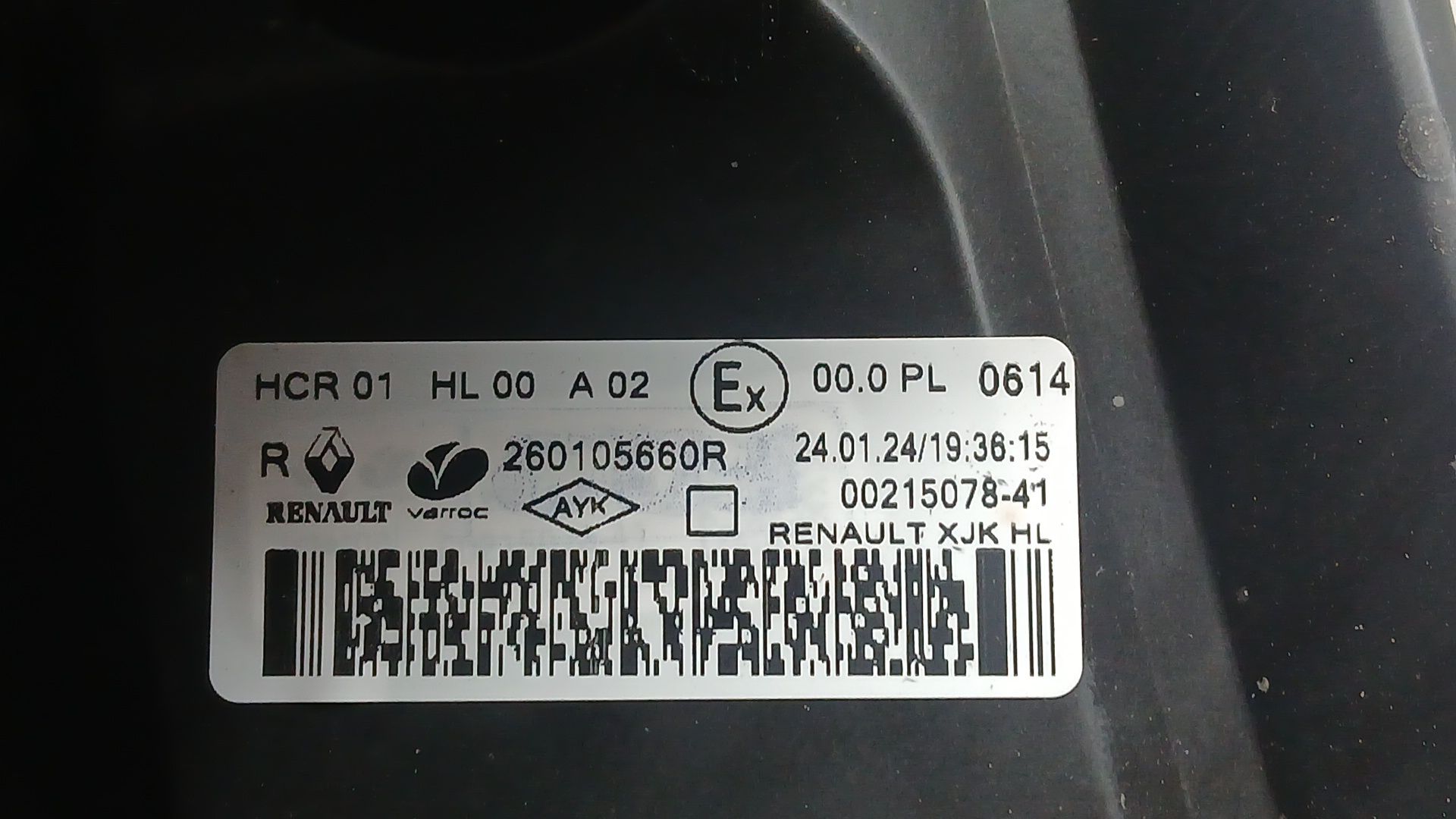 Faro Derecho para Renault Express Furgoneta/Monovolumen