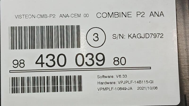 Cuadro Instrumentos para Peugeot 208 Ii (Ub_, Up_, Uw_, Uj_)
