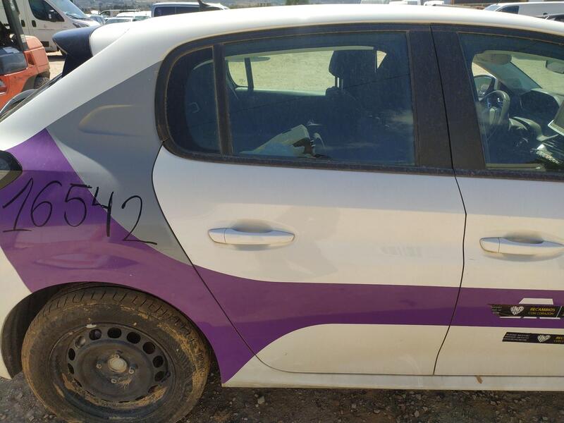 Puerta Trasera Derecha para Peugeot 208 Ii (Ub_, Up_, Uw_, Uj_)