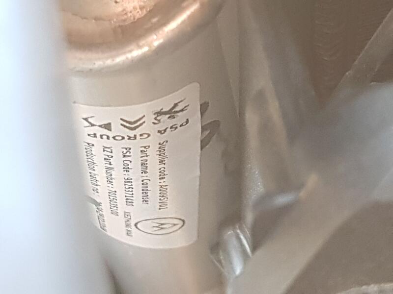 Condensador / Radiador Aire Acondicionado para Opel Corsa F (P2Jo)