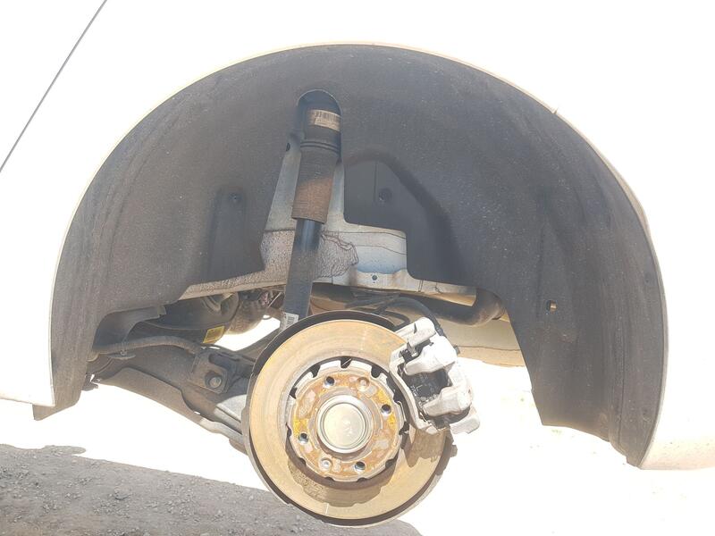 Plastico Pase Rueda Tras. Izq. para Opel Corsa F (P2Jo)