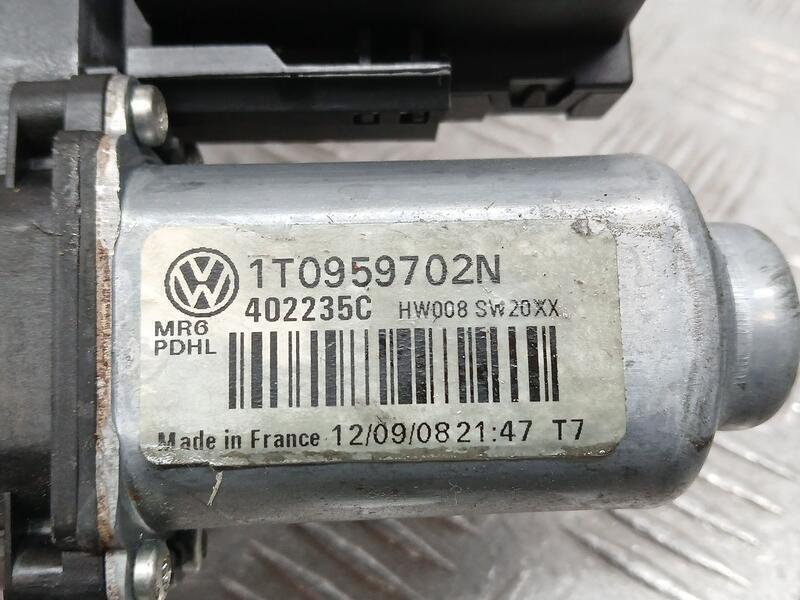 Motor Elevalunas Delantero Derecho para Volkswagen Touran (1T2)