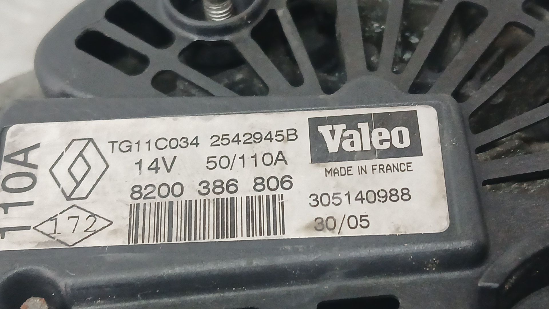 Alternador para Renault Scénic Ii (Jm0/1_)