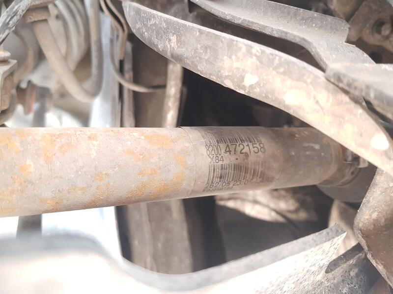 Transmision Delantera Derecha para Renault Scénic Ii (Jm0/1_)
